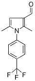 2,5-dimethyl-1-[4-(trifluoromethyl)phenyl]-1H-pyrrole-3-carboxaldehyde Structure