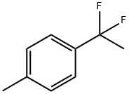 1-(1,1-Difluoroethyl)-4-methylbenzene Struktur