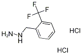1-[2-(Trifluoromethyl)benzyl]hydrazine dihydrochloride Structure
