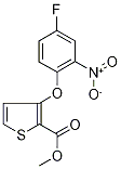 Methyl 3-(4-fluoro-2-nitrophenoxy)thiophene-2-carboxylate 97%