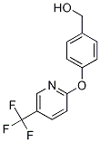 4-[5-(Trifluoromethyl)pyridin-2-yloxy]benzyl alcohol,,结构式