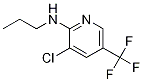 3-chloro-N-propyl-5-(trifluoromethyl)pyridin-2-amine 化学構造式