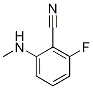 2-Cyano-3-fluoro-N-methylaniline Structure