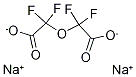 Disodium 2,2'-oxybis(difluoroacetate) 化学構造式