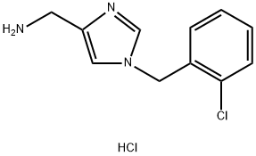 [1-(2-Chlorobenzyl)-1H-imidazol-4-yl]methanamine hydrochloride