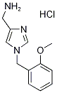 [1-(2-Methoxybenzyl)-1H-imidazol-4-yl]methanamine hydrochloride