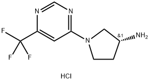 (3R)-1-[6-(Trifluoromethyl)pyrimidin-4-yl]pyrrolidin-3-amine dihydrochloride price.