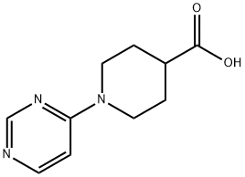 1-(Pyrimidin-4-yl)piperidine-4-carboxylic acid Structure