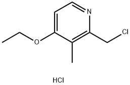 2-(Chloromethyl)-4-ethoxy-3-methylpyridine hydrochloride Structure