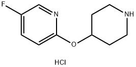 5-Fluoro-2-(piperidin-4-yloxy)pyridine hydrochloride|1707602-62-7