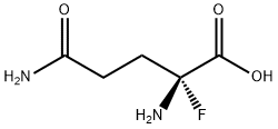 DL-ERYTHRO-4-FLUOROISOGLUTAMINE 化学構造式