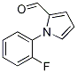 1-(2-Fluorophenyl)pyrrole-2-carboxaldehyde 95% Structure