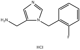 [1-(2-Fluorobenzyl)-1H-imidazol-5-yl]methanamine hydrochloride|1707584-12-0