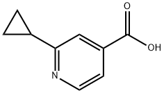 2-Cyclopropylisonicotinic acid Struktur