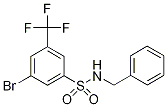  N-Benzyl-3-bromo-5-(trifluoromethyl)benzenesulphonamide