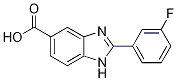 2-(3-Fluorophenyl)-1H-benzimidazole-5-carboxylic acid Structure