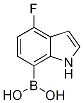 7-Borono-4-fluoro-1H-indole