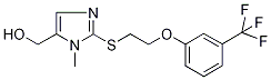  3-(2-{[5-(Hydroxymethyl)-1-methyl-1H-imidazol-2-yl]sulphanyl}ethoxy)benzotrifluoride, 5-(Hydroxymethyl)-1-methyl-2-({2-[3-(trifluoromethyl)phenoxy]ethyl}sulphanyl)-1H-imidazole