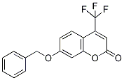 7-Benzyloxy-4-(trifluoromethyl)coumarin 97% 化学構造式