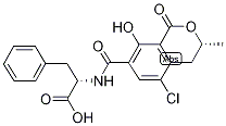 Ochratoxin A Standard Solution 结构式