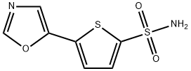 5-(噁唑-5-基)噻吩-2-磺酰胺, 1019640-64-2, 结构式