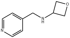 N-(Pyridin-4-ylmethyl)oxetan-3-amine Structure