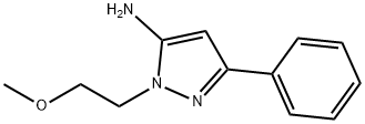 1-(2-Methoxyethyl)-3-phenyl-1H-pyrazol-5-amine