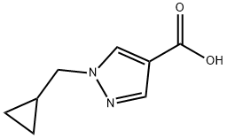 1-(Cyclopropylmethyl)-1H-pyrazole-4-carboxylic acid