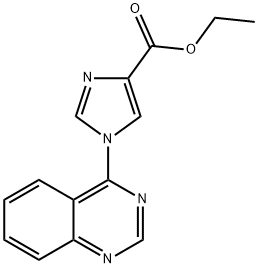 1380300-57-1 エチル 1-(キナゾリン-4-イル)-1H-イミダゾール-4-カルボキシレート