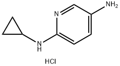 N2-Cyclopropylpyridine-2,5-diamine hydrochloride Structure