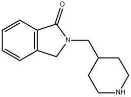 2-(Piperidin-4-ylmethyl)isoindolin-1-one Structure