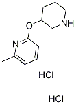 2-Methyl-6-(piperidin-3-yloxy)pyridine dihydrochloride|1707714-08-6