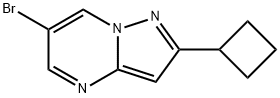 6-Bromo-2-cyclobutylpyrazolo[1,5-a]pyrimidine Structure