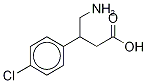 Baclofen-D4 化学構造式