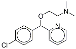 Carbinoxamine-D6 Maleate Salt 化学構造式