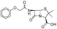 Penicillin V-D5 Structure