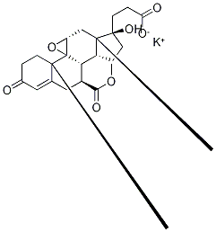 Eplerenone-methyl-d3 Hydroxyacid Potassium Salt,,结构式
