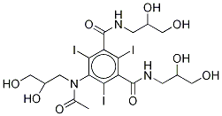 Iohexol-d5 Structure