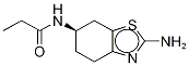 (-)-2-Amino-6-propionamido-d3-tetrahydrobenzothiazole, 1217644-20-6, 结构式
