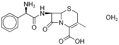 Cephalexin-d5 Hydrate Structure