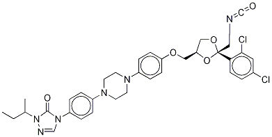 1246812-37-2 Des[2-(1,2,4-triazolyl)] Itraconazole-2-isocyanate