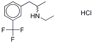 rac Fenfluramine-d5 Hydrochloride Structure