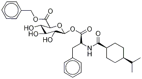  Nateglinide Acyl-β-D-glucuronide Benzyl Ester