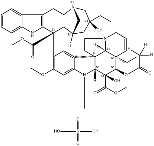 Vinblastine-d3 Sulfate,1246818-72-3,结构式