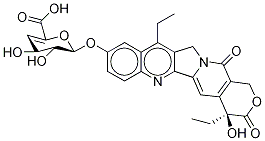 SN-38 4-Deoxy-glucuronide, , 结构式