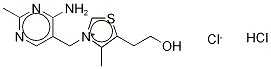 Thiamine-13C3 Hydrochloride Structure