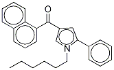 1-Hexyl-2-(phenyl-d5)-4-(1-naphthoyl)pyrrole
JWH-147-d5 Struktur