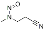 3-(MethylnitrosaMino)propionitrile-d3 结构式
