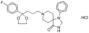 Ethylenedioxy Spiperone Hydrochloride, 1346600-99-4, 结构式