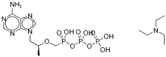 Tenofovir Diphosphate TriethylaMine Salt (Mixture of diastereoMers) Structure
